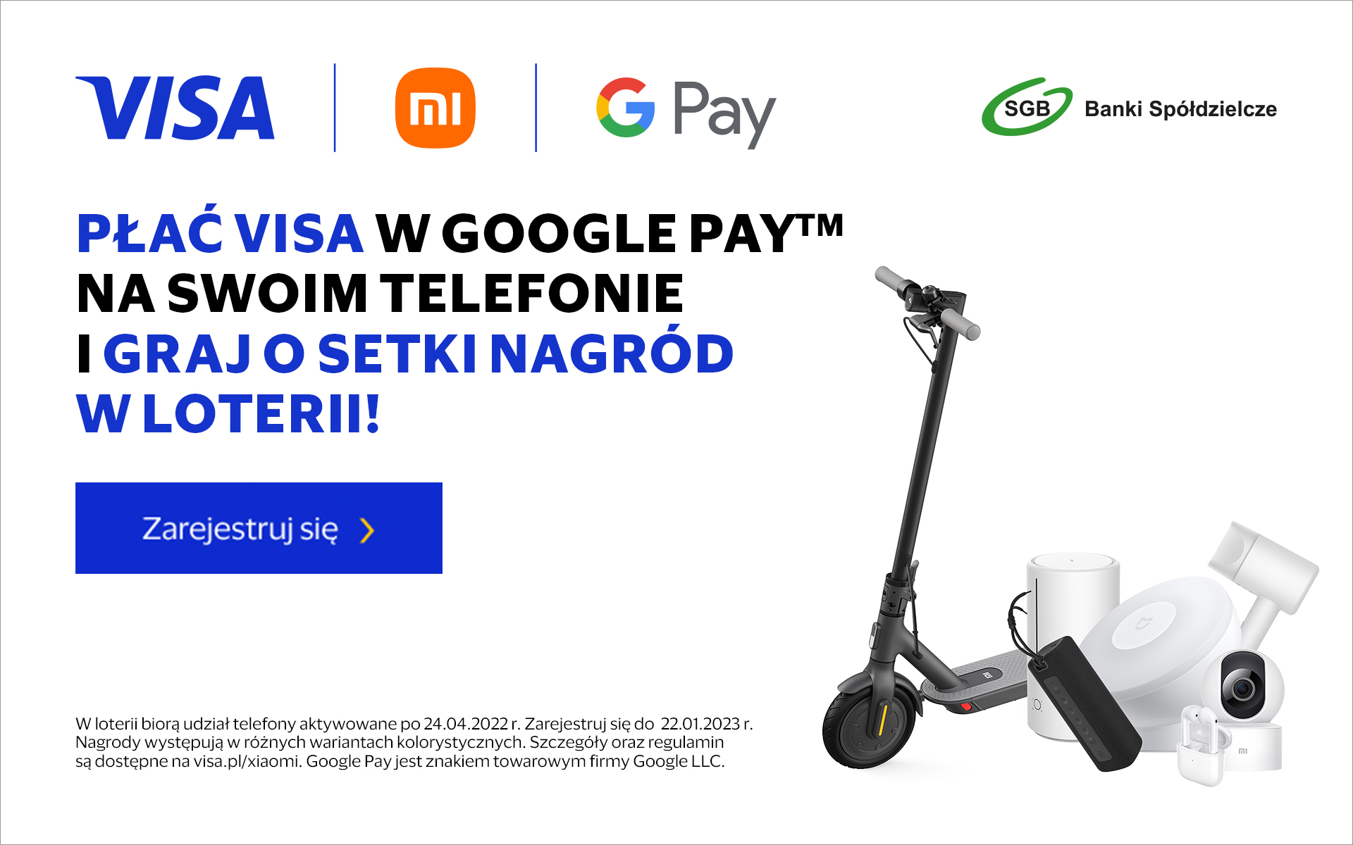 Visa PL Mobile Payments Xiaomi bankSGB nagrody